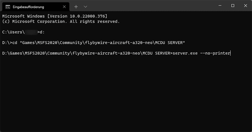 Windows Command Prompt